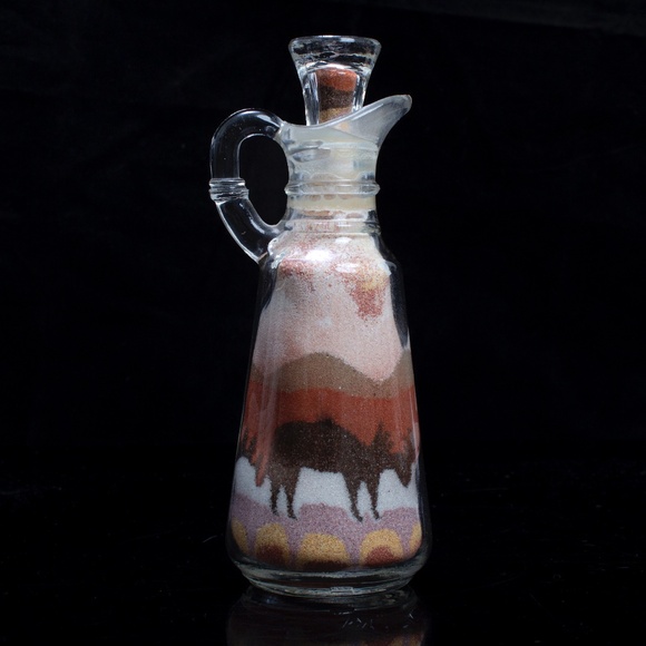 Sue Berry Other - Vintage Sand Art Bottle | Sue Berry Folk Art | Southwestern Home Decor